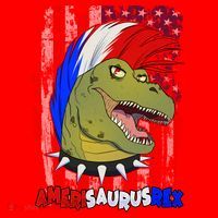 Amerisaurusrex Santa Hat thumb 1