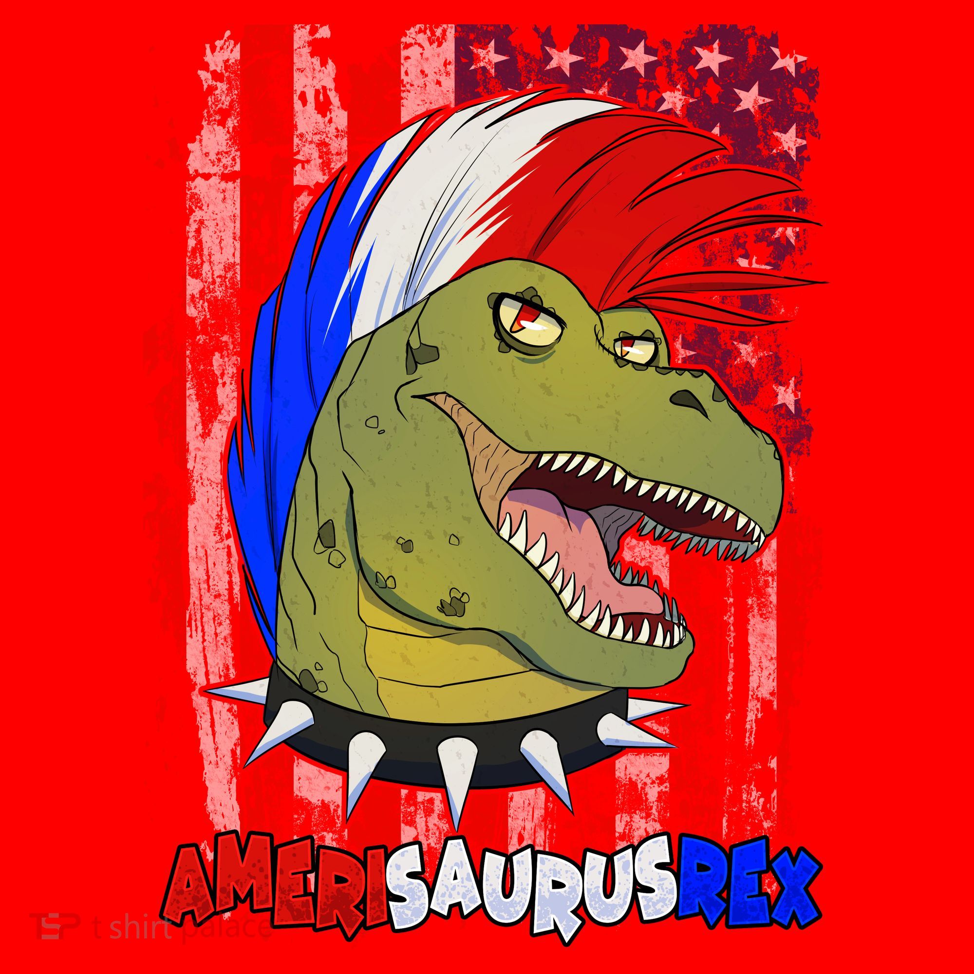 Amerisaurusrex Santa Hat
