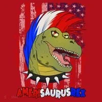 Amerisaurusrex Christmas Stocking thumb 1