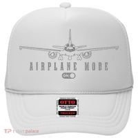 Airplane Mode Funny Pilot Aviation Hat thumb 0