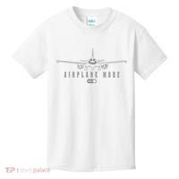 Airplane Mode Funny Pilot Aviation Kids T-Shirt thumb 0