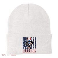 Abe Merica Flag Patriotic Abraham Lincoln 4th Of July Tank Top Beanie thumb 0