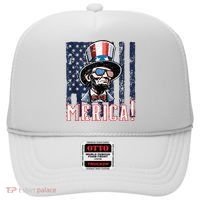 Abe Merica Flag Patriotic Abraham Lincoln 4th Of July Tank Top Hat thumb 0