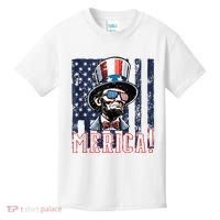 Abe Merica Flag Patriotic Abraham Lincoln 4th Of July Tank Top Kids T-Shirt thumb 0