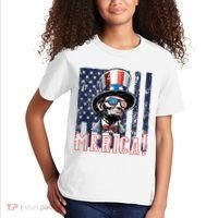 Abe Merica Flag Patriotic Abraham Lincoln 4th Of July Tank Top Kids T-Shirt thumb 2