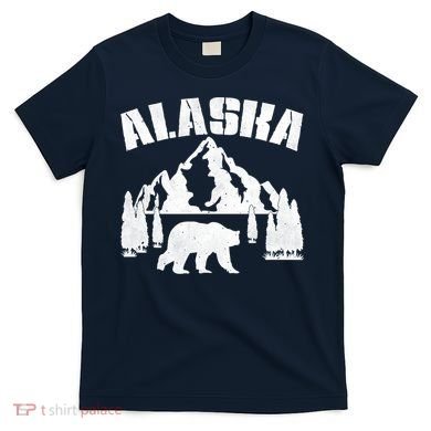 Alaska Mountains Forest Hunting Usa T-Shirt