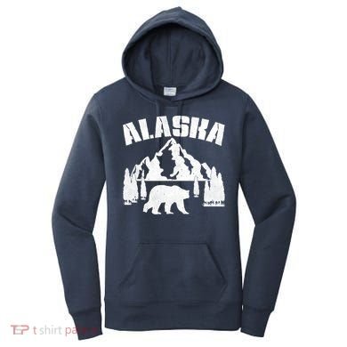 Alaska Mountains Forest Hunting Usa Women's Hoodie