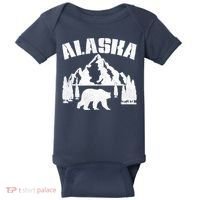 Alaska Mountains Forest Hunting Usa Baby Bodysuit thumb 0
