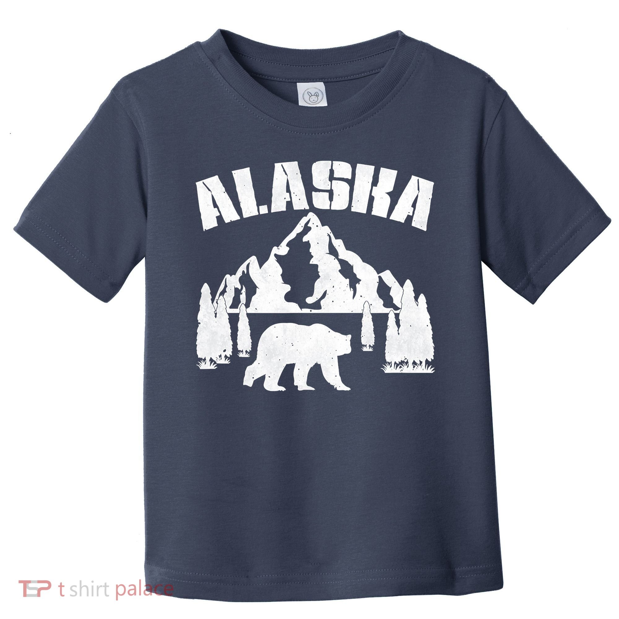 Alaska Mountains Forest Hunting Usa Toddler T-Shirt