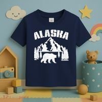 Alaska Mountains Forest Hunting Usa Toddler T-Shirt thumb 3