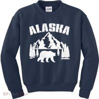 Alaska Mountains Forest Hunting Usa Kids Sweatshirt thumb 0