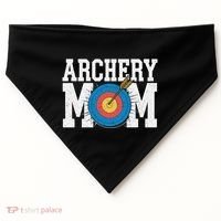 Archery Mom Funny Gift USA-Made Doggie Bandana thumb 0