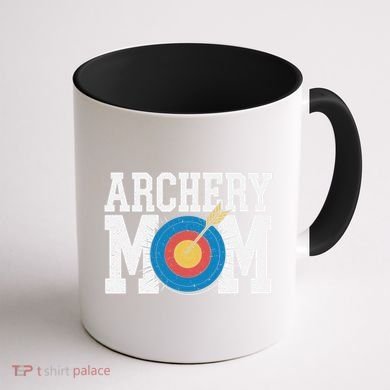 Archery Mom Funny Gift Coffee Mug back