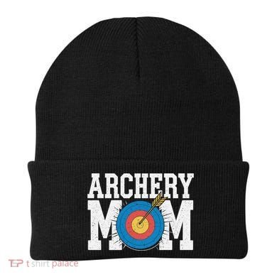 Archery Mom Funny Gift Beanie
