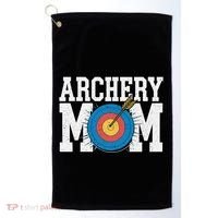 Archery Mom Funny Gift Golf Towel thumb 0