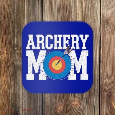 Archery Mom Funny Gift Coaster