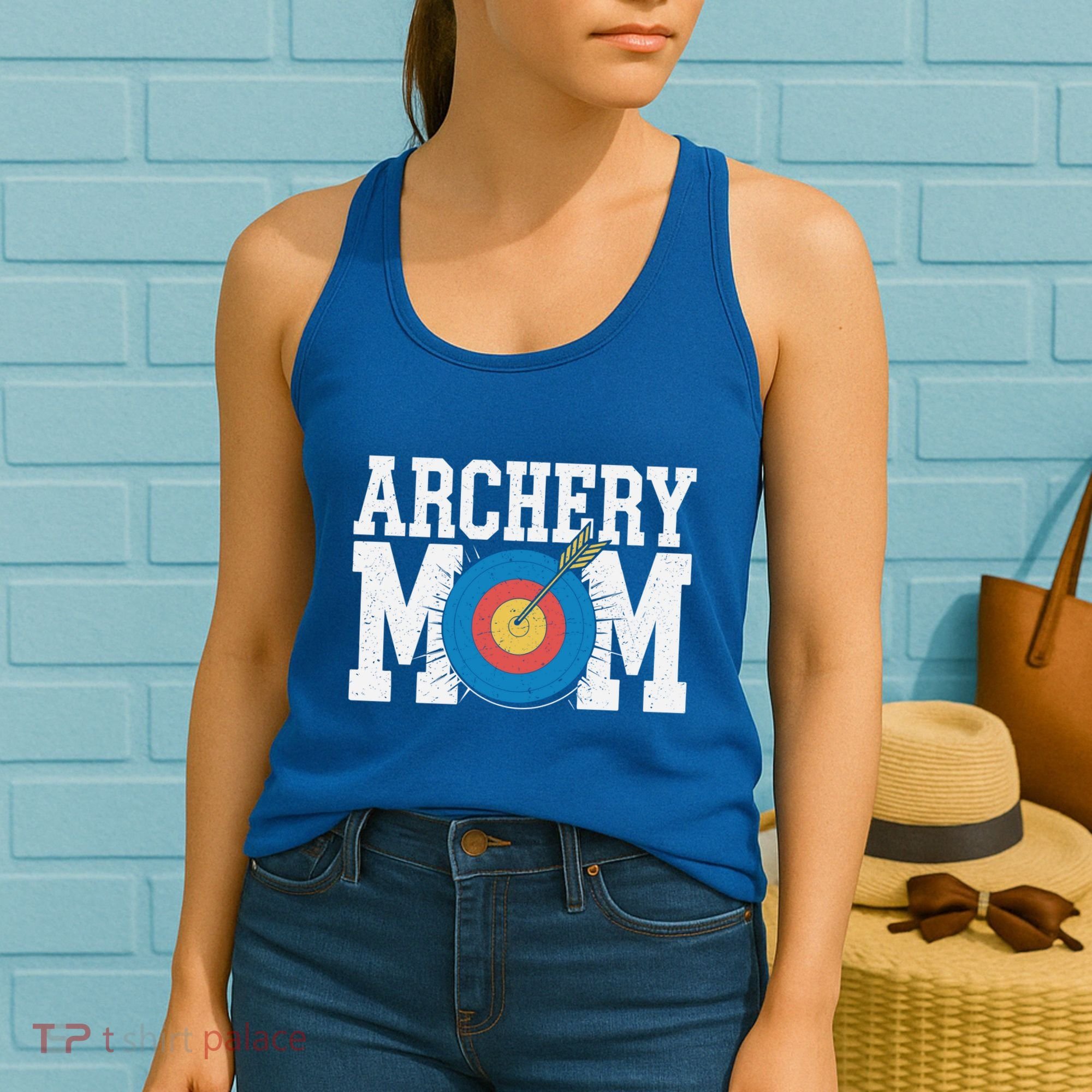 Archery Mom Funny Gift Women's Tank Top