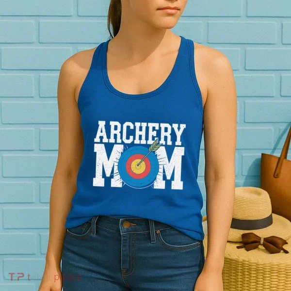 Archery Mom Funny Gift Women's Tank Top