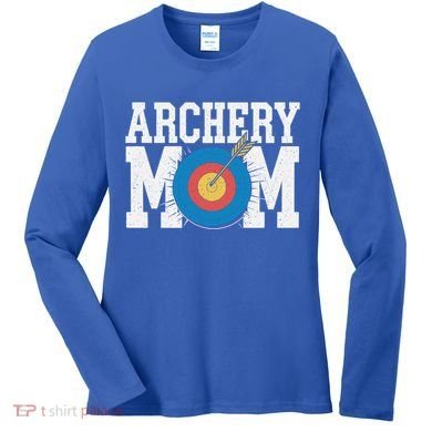 Archery Mom Funny Gift Women's Long Sleeve Shirt