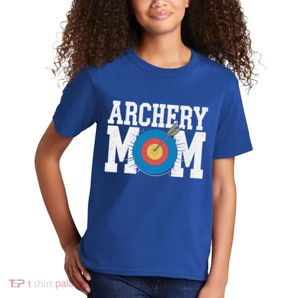 Archery Mom Funny Gift Kids T-Shirt