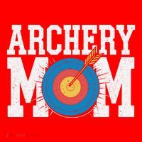 Archery Mom Funny Gift Santa Hat thumb 1
