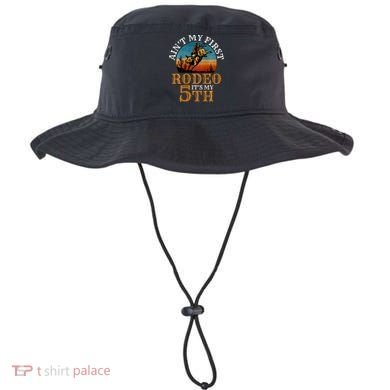 AinT My First Rodeo Bull Riding 5th Birthday Bucket Hat