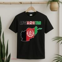 Afghanistan Map Flag Emblem T-Shirt thumb 2