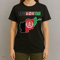 Afghanistan Map Flag Emblem T-Shirt thumb 4
