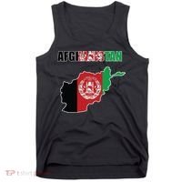Afghanistan Map Flag Emblem Tank Top thumb 0