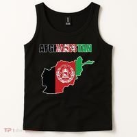 Afghanistan Map Flag Emblem Tank Top thumb 2