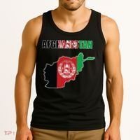 Afghanistan Map Flag Emblem Tank Top thumb 3