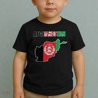 Afghanistan Map Flag Emblem Toddler T-Shirt thumb 2