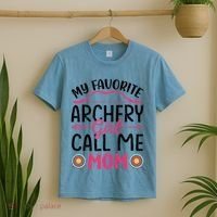 Archery Mom Funny Archer Arrow Bow Hunting Graphic Great Gift T-Shirt thumb 2