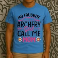 Archery Mom Funny Archer Arrow Bow Hunting Graphic Great Gift T-Shirt thumb 3