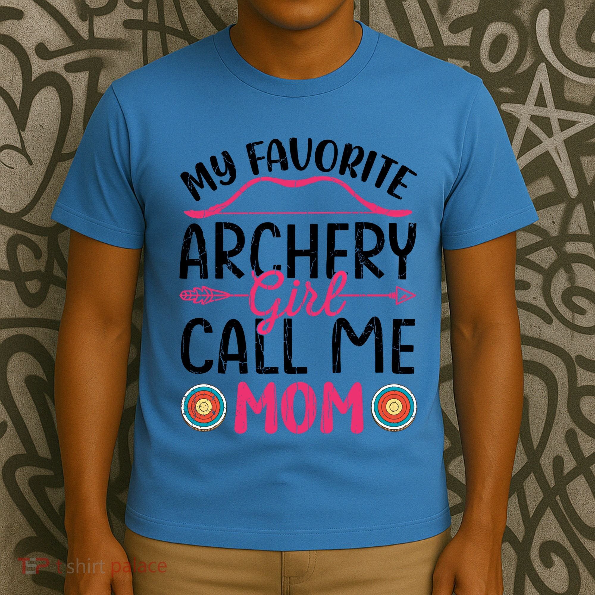 Archery Mom Funny Archer Arrow Bow Hunting Graphic Great Gift T-Shirt