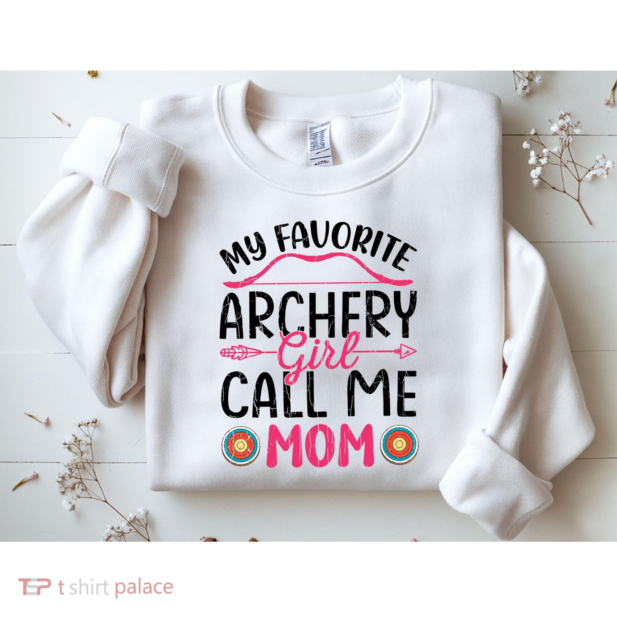Archery Mom Funny Archer Arrow Bow Hunting Graphic Great Gift Sweatshirt