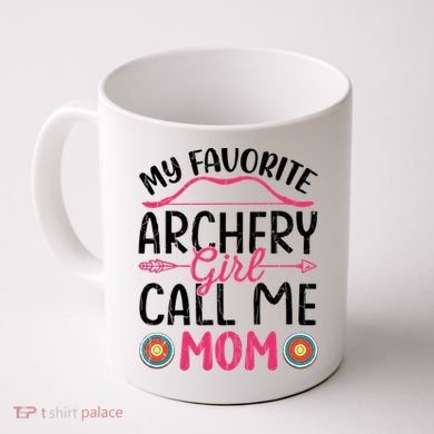 Archery Mom Funny Archer Arrow Bow Hunting Graphic Great Gift Coffee Mug