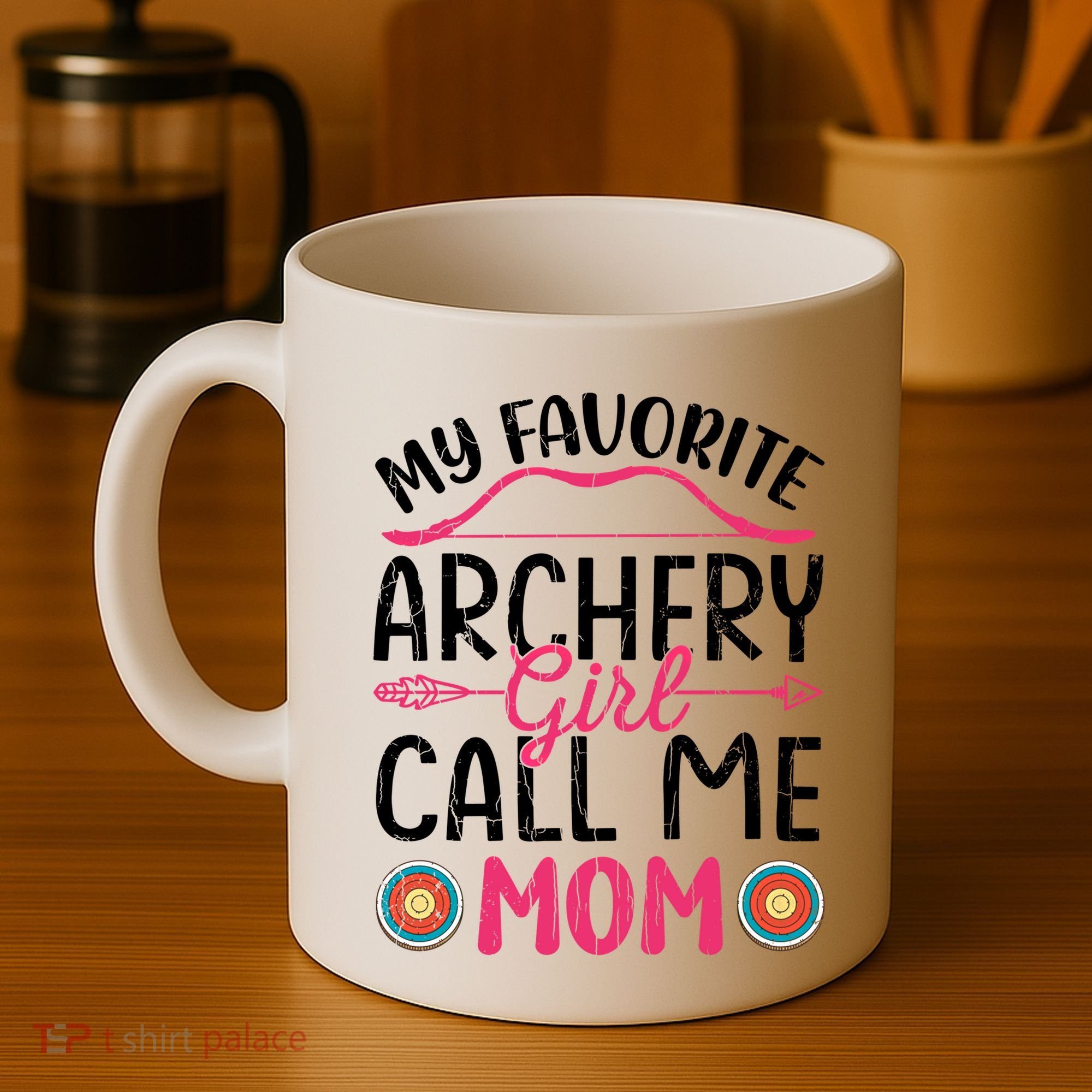 Archery Mom Funny Archer Arrow Bow Hunting Graphic Great Gift Coffee Mug