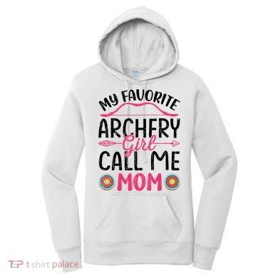 Archery Mom Funny Archer Arrow Bow Hunting Graphic Great Gift Women's Hoodie