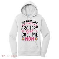 Archery Mom Funny Archer Arrow Bow Hunting Graphic Great Gift Women's Hoodie thumb 0