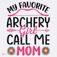 Archery Mom Funny Archer Arrow Bow Hunting Graphic Great Gift Women's Hoodie thumb 2