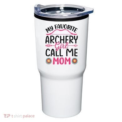 Archery Mom Funny Archer Arrow Bow Hunting Graphic Great Gift Tumbler