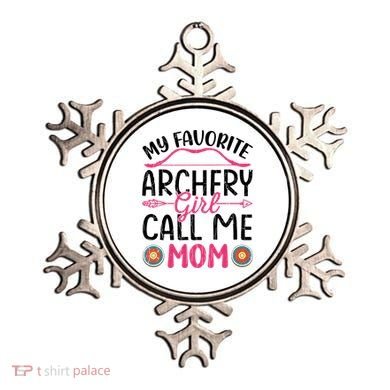 Archery Mom Funny Archer Arrow Bow Hunting Graphic Great Gift Ornament