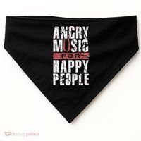 Angry Music For Happy People USA-Made Doggie Bandana thumb 0