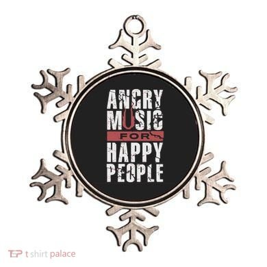 Angry Music For Happy People Ornament
