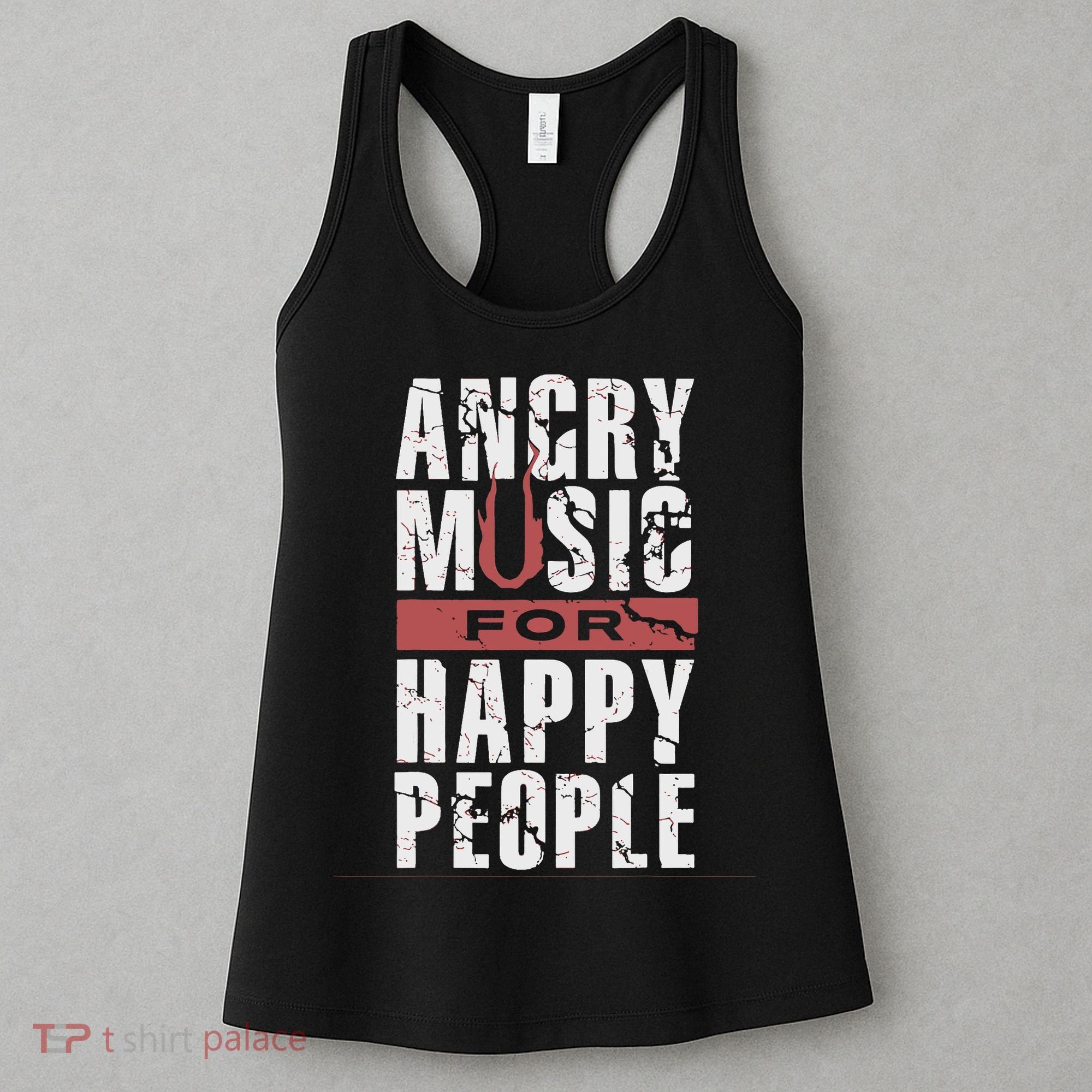 Angry Music For Happy People Women's Tank Top