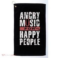 Angry Music For Happy People Golf Towel thumb 0
