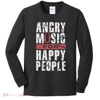 Angry Music For Happy People Kids Long Sleeve Shirt thumb 0