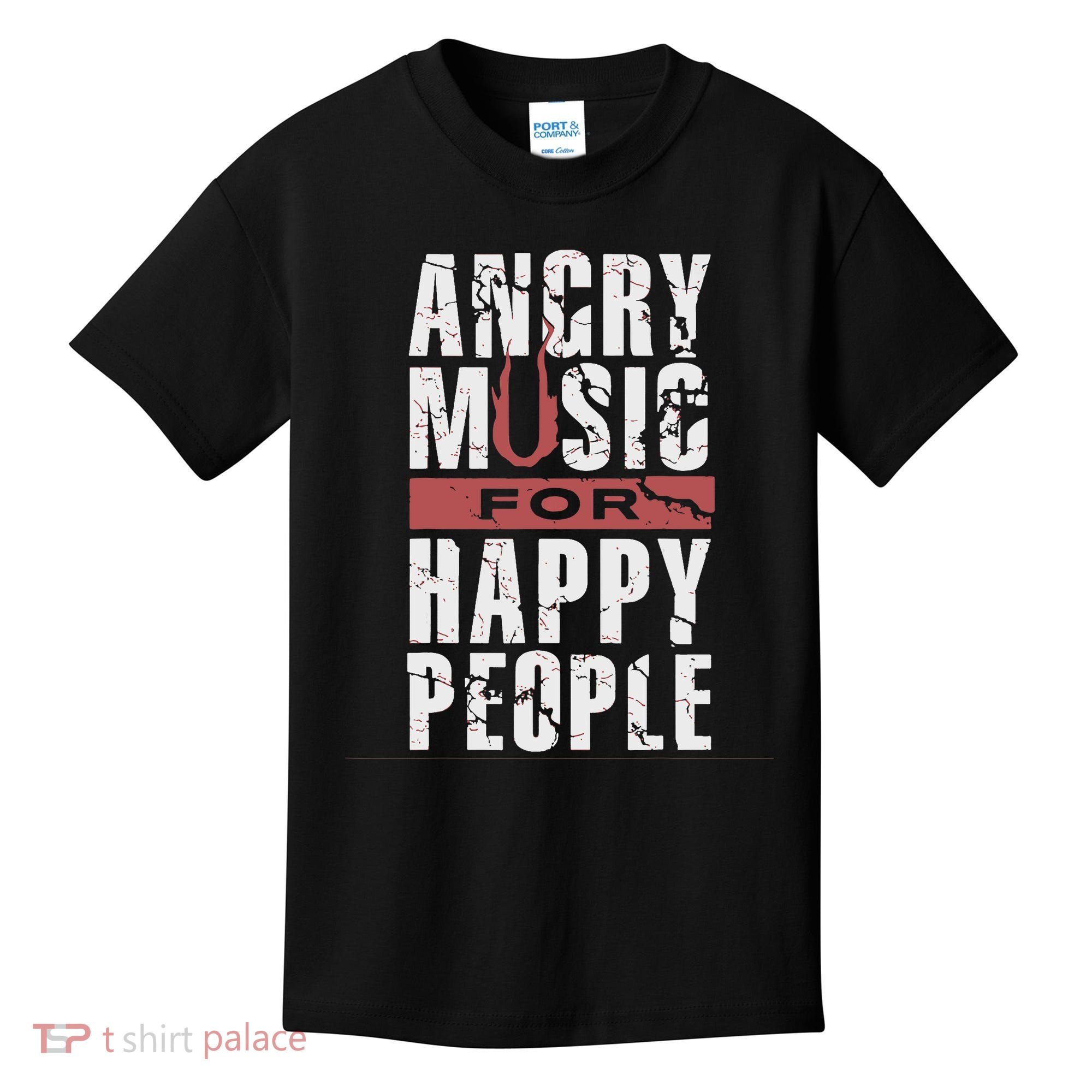 Angry Music For Happy People Kids T-Shirt