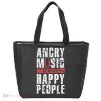 Angry Music For Happy People Tote Bag thumb 0